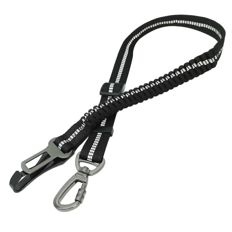 Cinturón de seguridad retráctil y reflectante para perros