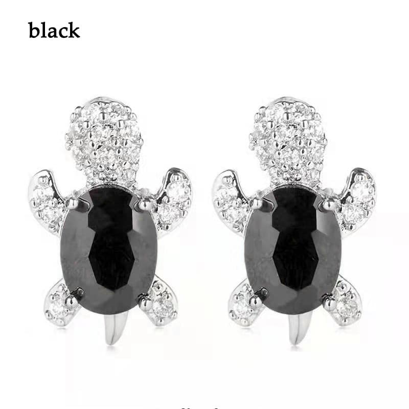 Aretes tipo perno con diseño de animalitos lindos