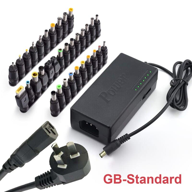 Adaptador universal ajustable 96W para 12V y 24V