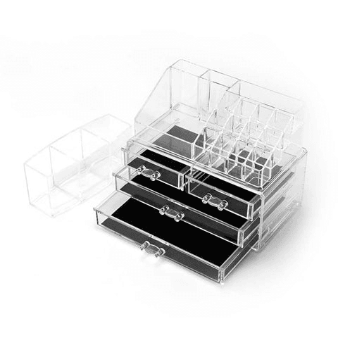 Set organizador de almacenamiento de maquillaje