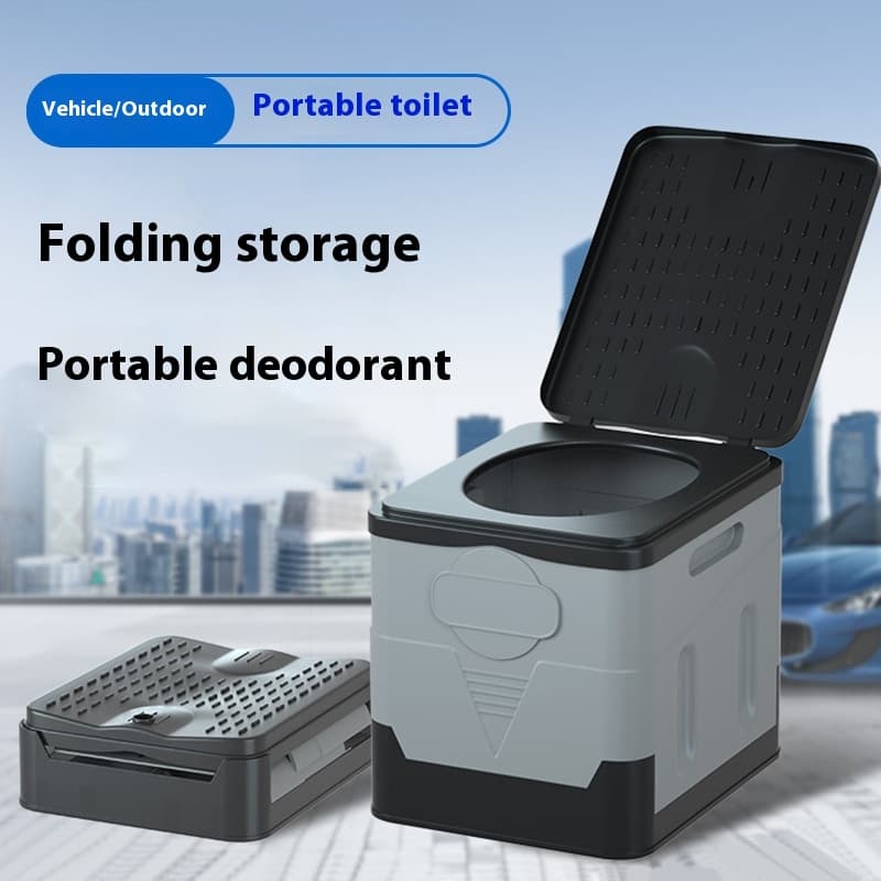 Inodoro portátil plegable para viaje