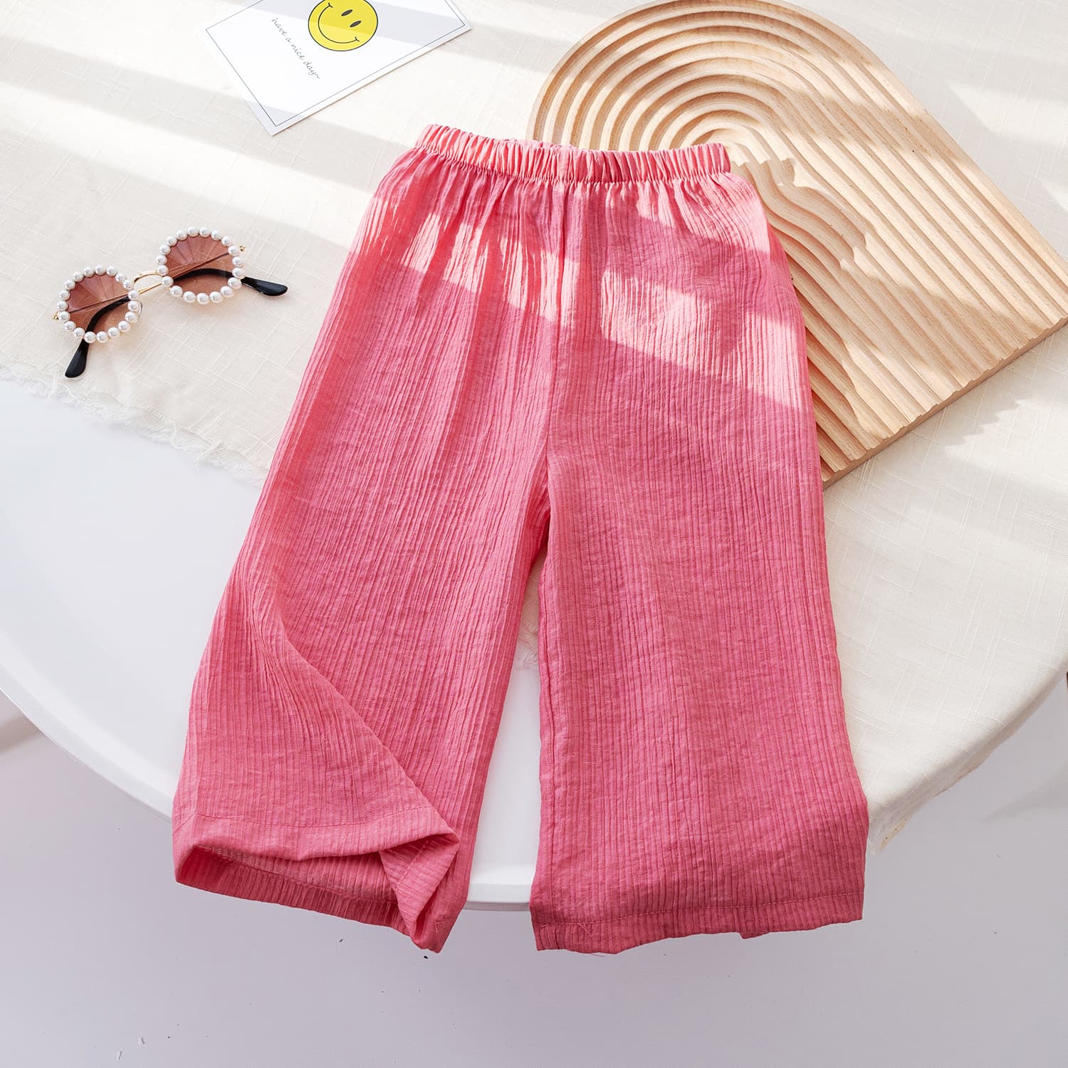 Pantalón ancho para niña, protección anti-mosquito