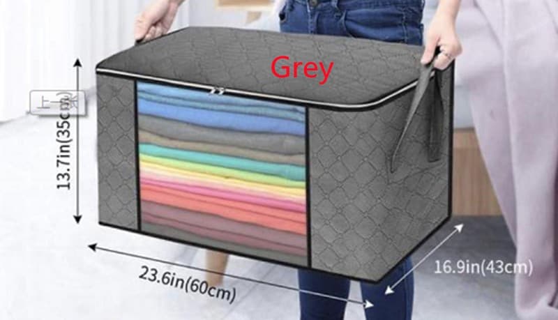 Bolsa plegable de tela versátil