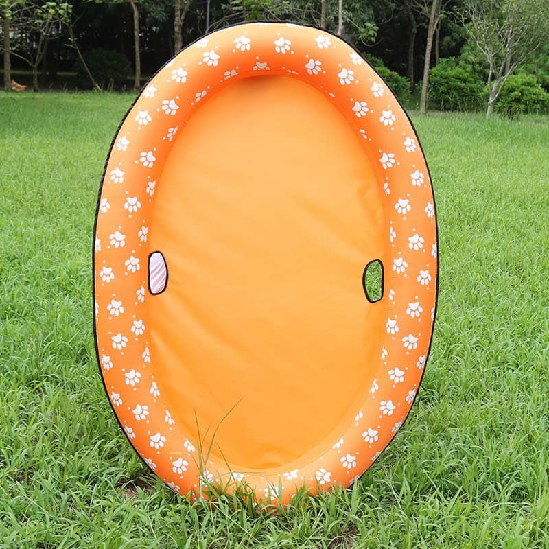 Piscina perro flotante inflable para verano