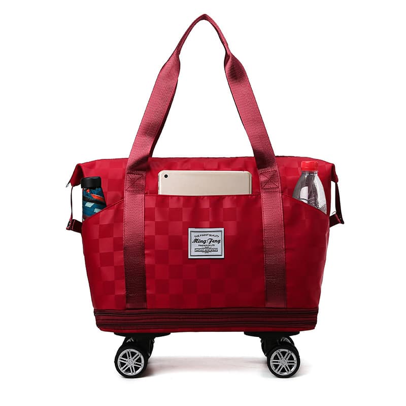 Bolso de viaje expandible con separación seco-húmedo
