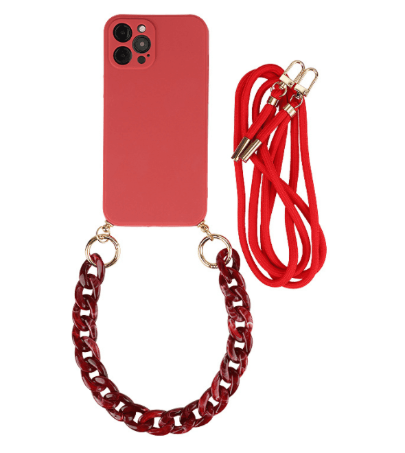 Funda de TPU con protector de lente, colores sólidos