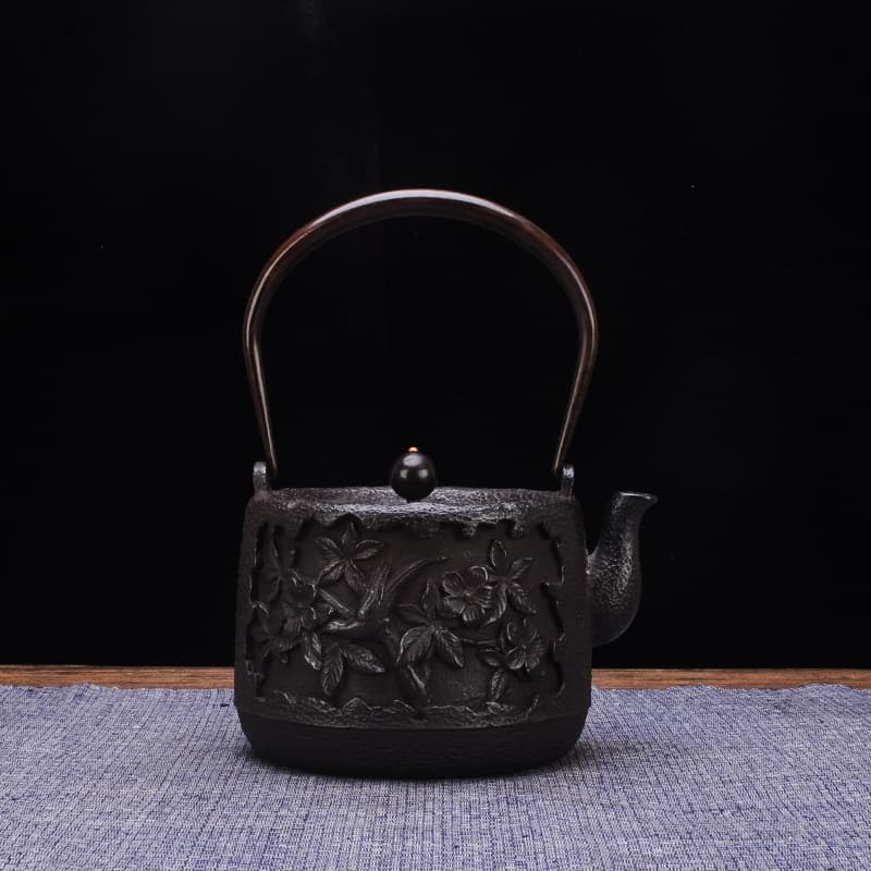 Tetera de hierro colado estilo japonés