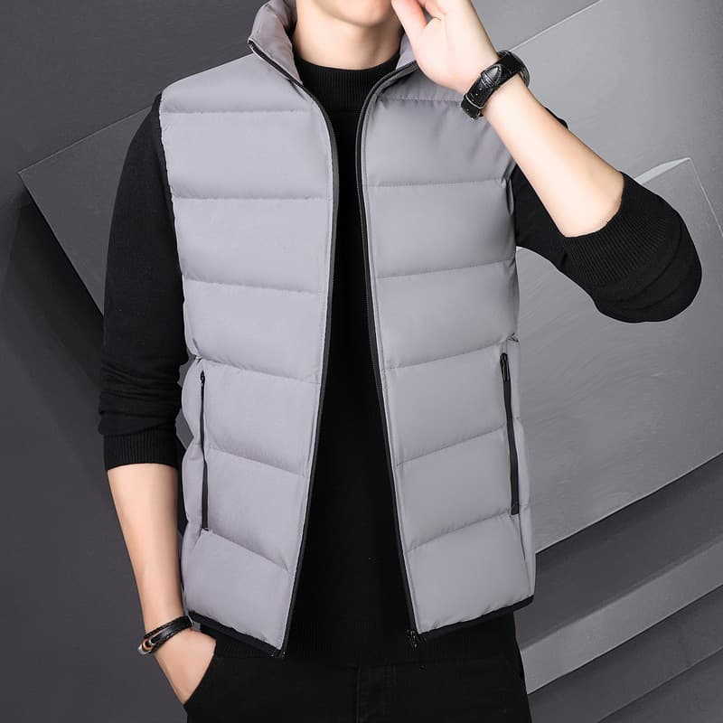 Chaqueta deportiva acolchada ligera para hombre