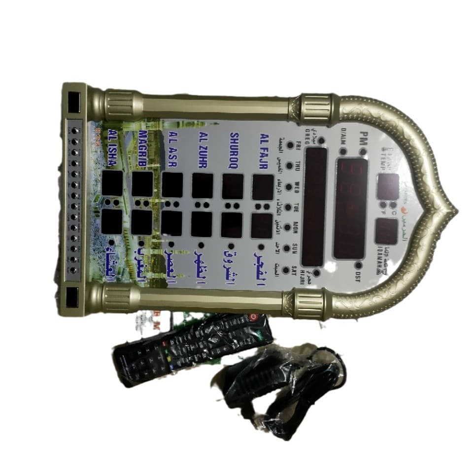 Reloj despertador con temporizador y control remoto