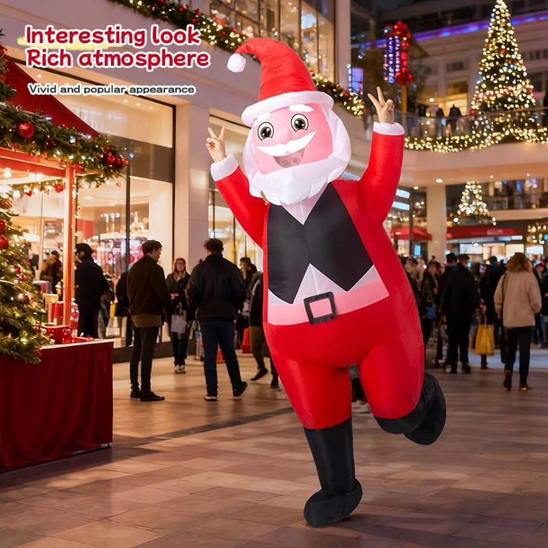 Disfraz inflable de Papá Noel