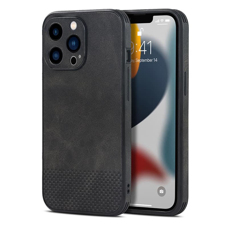 Funda protectora para iPhone con protección en los cuatro bordes