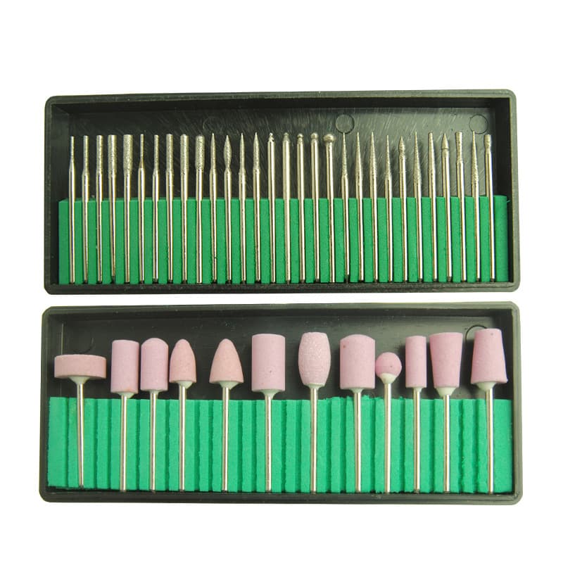 Puntas de diamante para pulir uñas profesionales