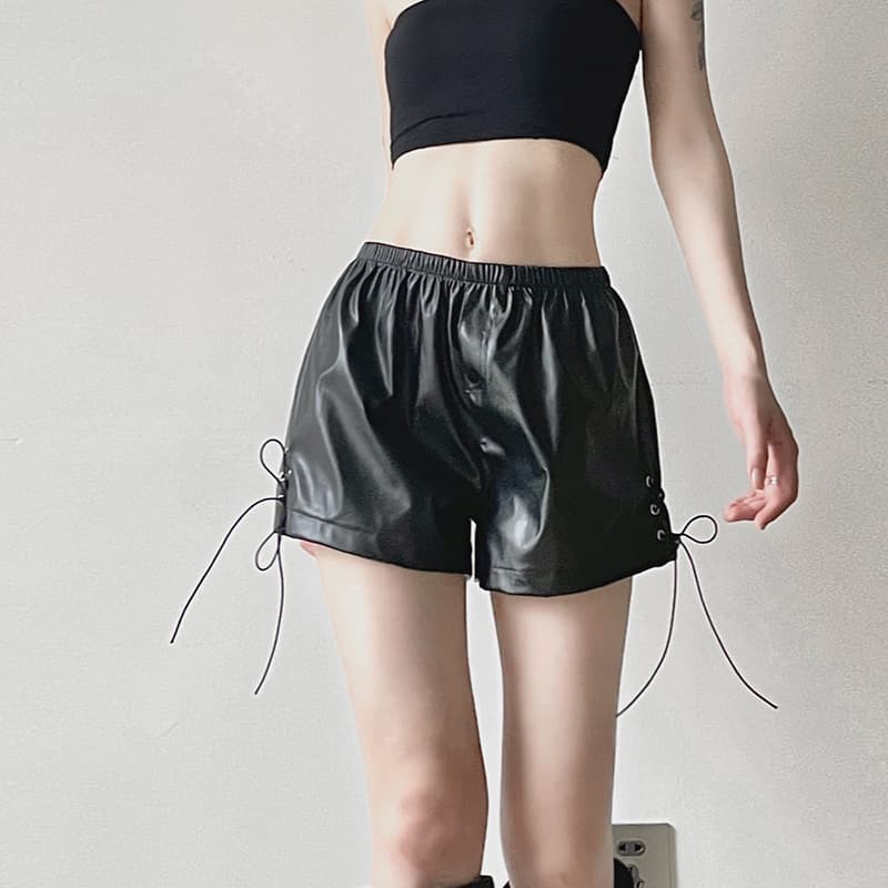 Pantalones anchos cintura alta con hombreras