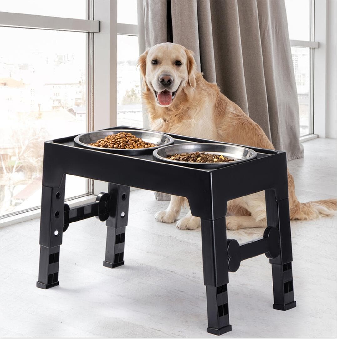 Comedero elevado para perros grandes