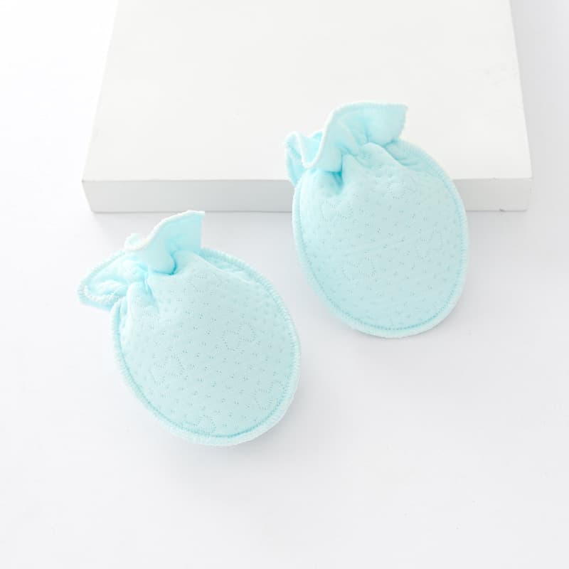Guantes cálidos antigolpes para bebés recién nacidos