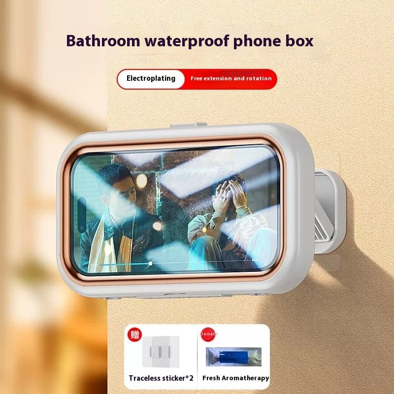 Soporte de pared resistente al agua para baño