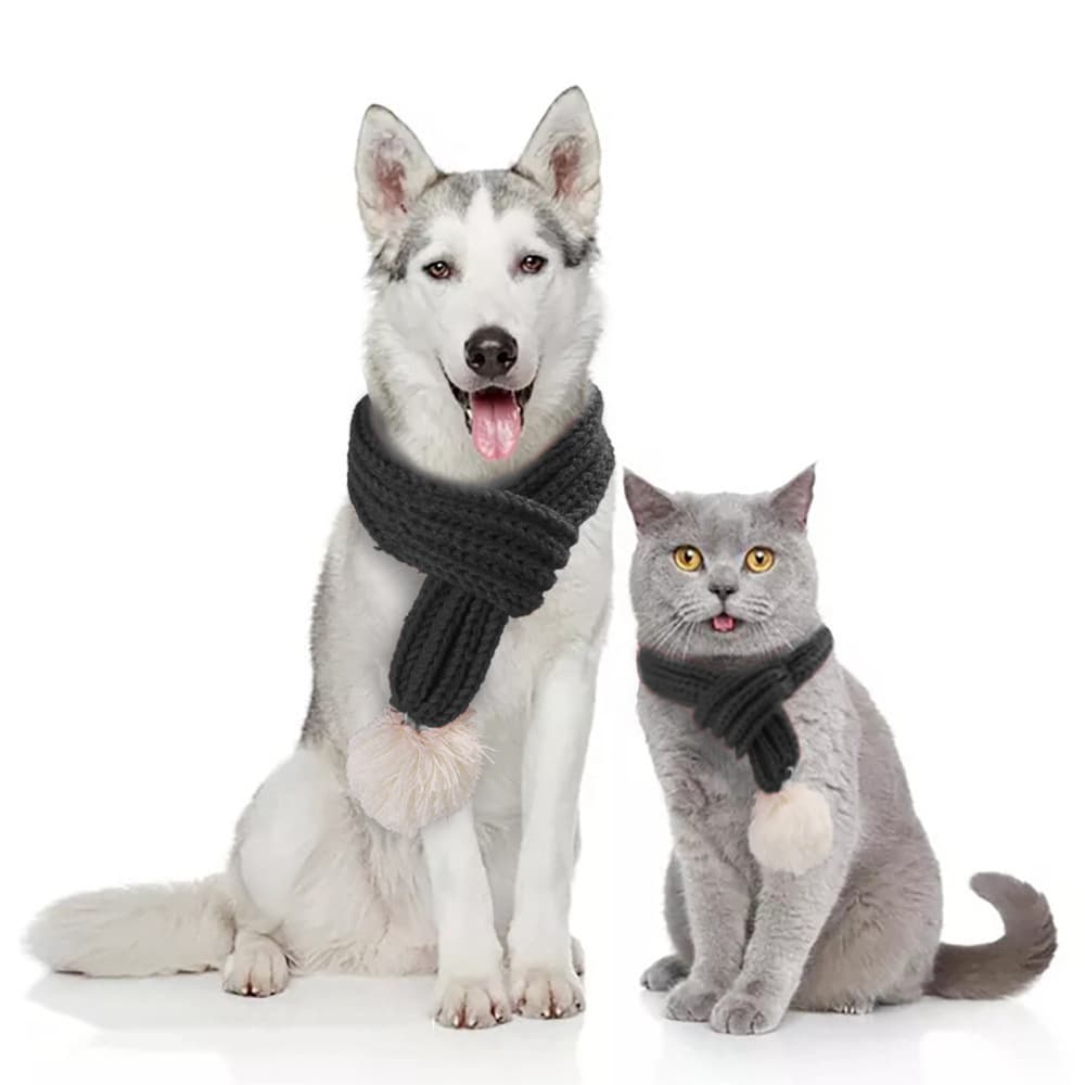 Pañuelo acrílico navideño para gatos y perros