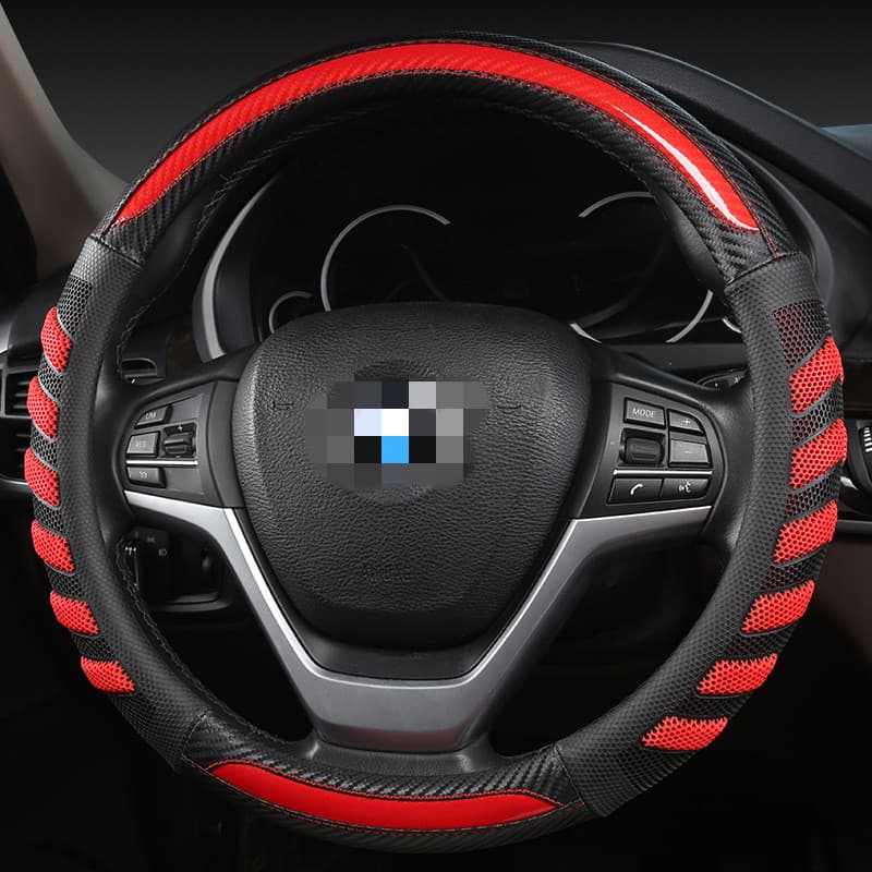 Funda para volante tipo D con agarre cómodo