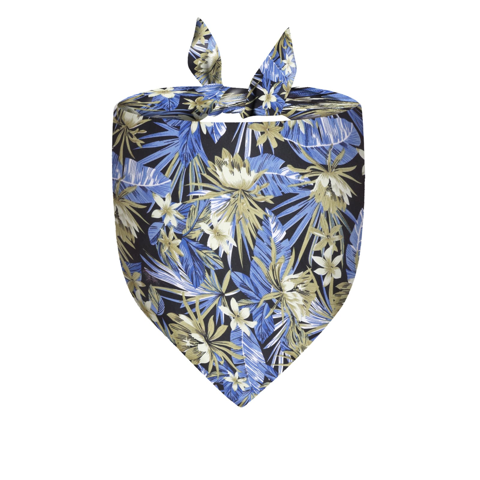 Pañuelo triangular hawaiano para gatos y perros