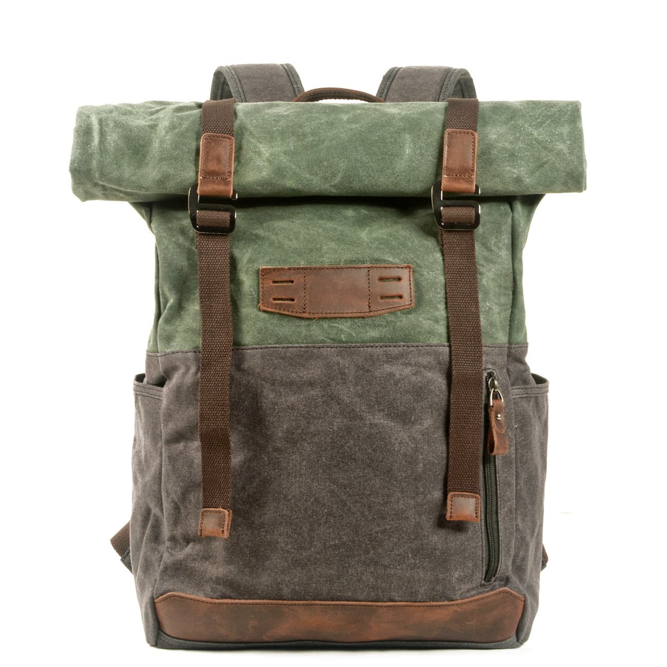 Mochila trekking lona resistente senderismo y viajes