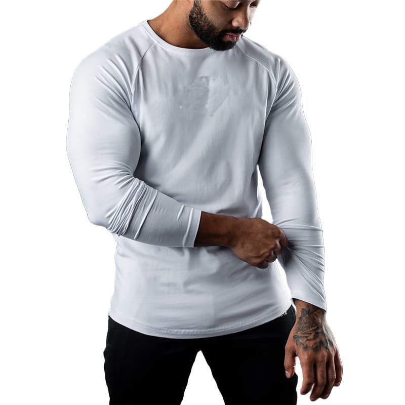 Camiseta deportiva de manga corta secado rápido para hombre