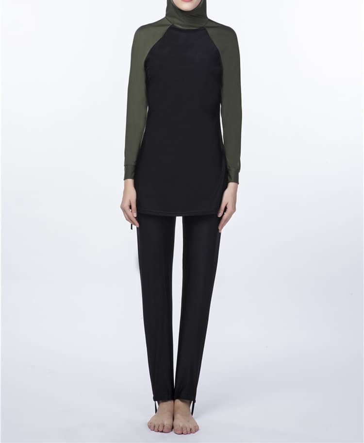 Traje de baño mujer nylon color sólido sin varillas