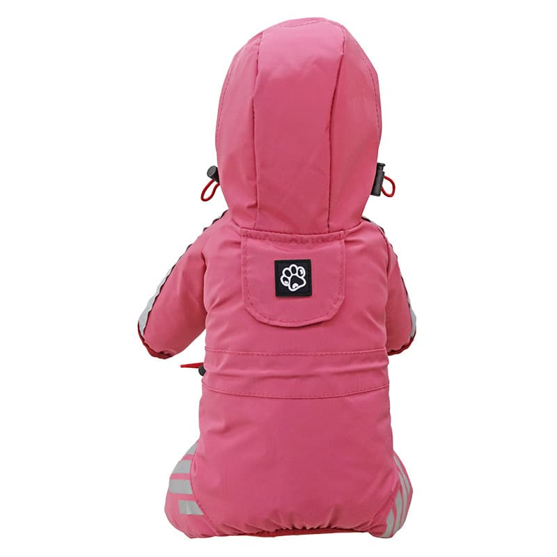 Impermeable con cuatro mangas para perros protección completa