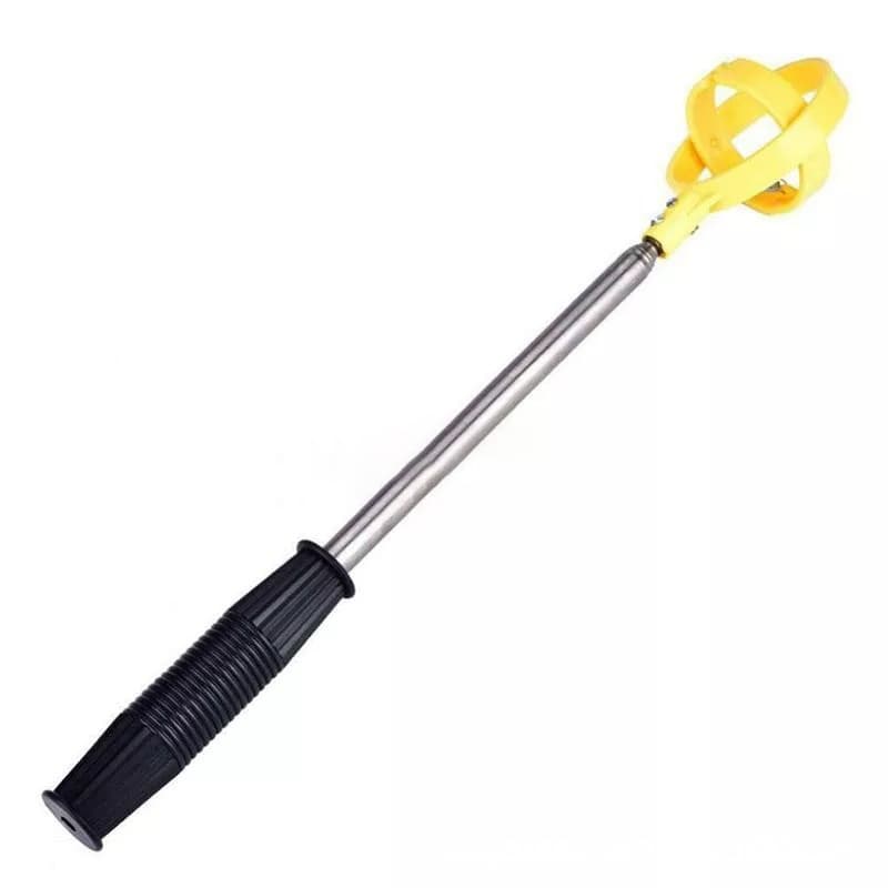 Recolector de balones con estructura de metal y plástico