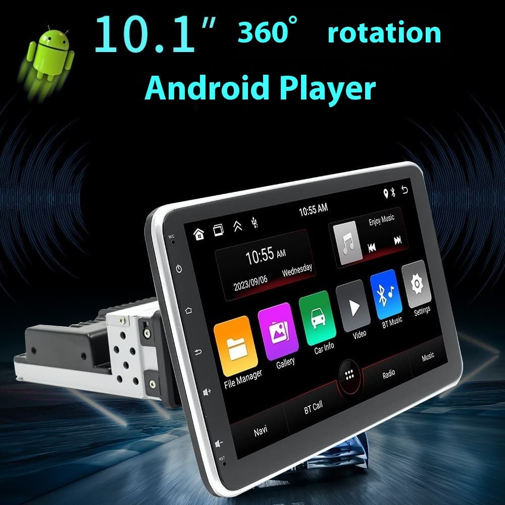 Pantalla multimedia Android 10.1 pulgadas con control central