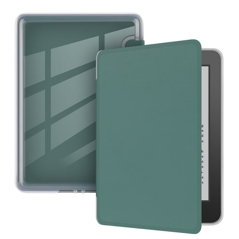 Funda de cuero con protección magnética para dispositivos de lectura