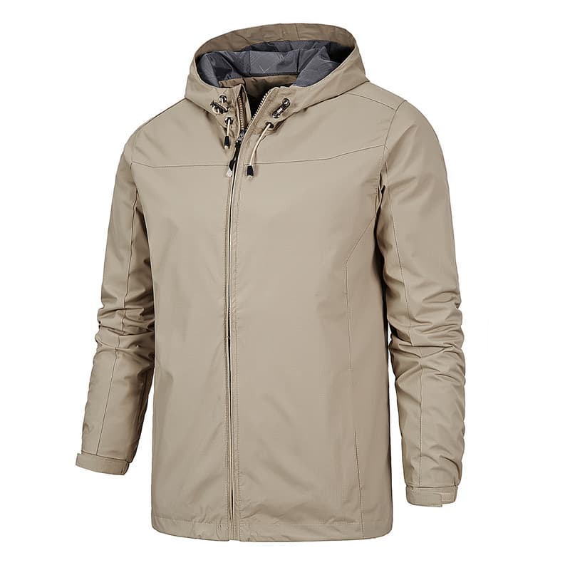 Chaqueta de montaña impermeable cortavientos
