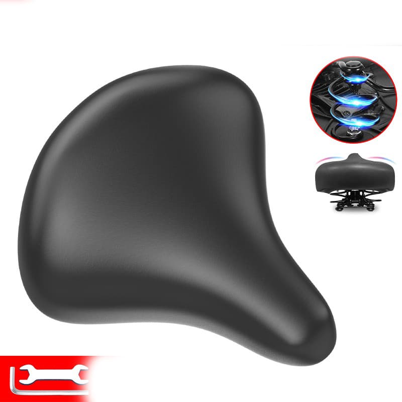 Asiento de bicicleta suave y confortable