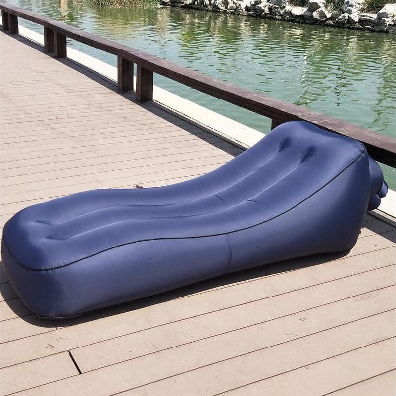 Sofá inflable portátil para camping y playa