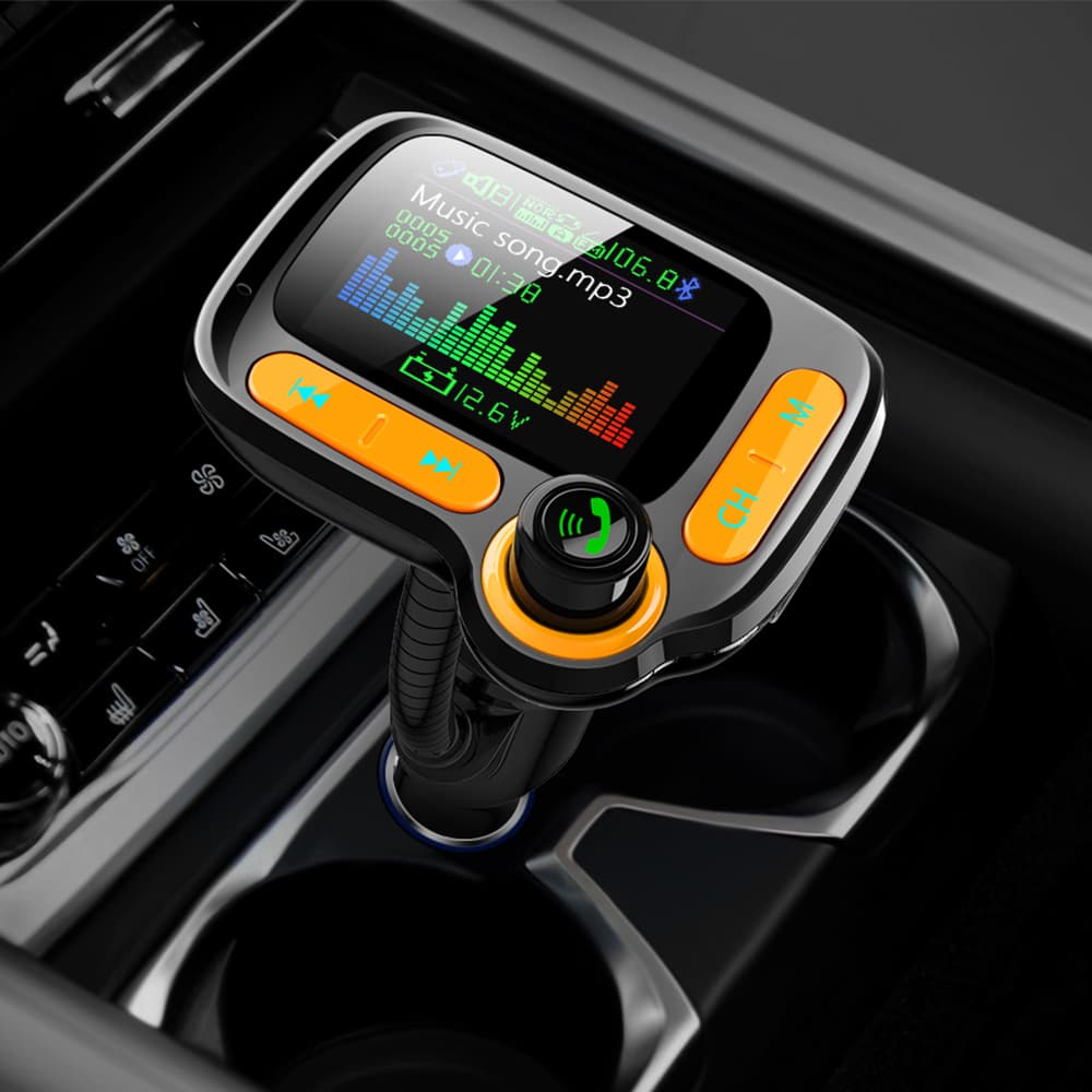Reproductor Bluetooth para auto con pantalla a color
