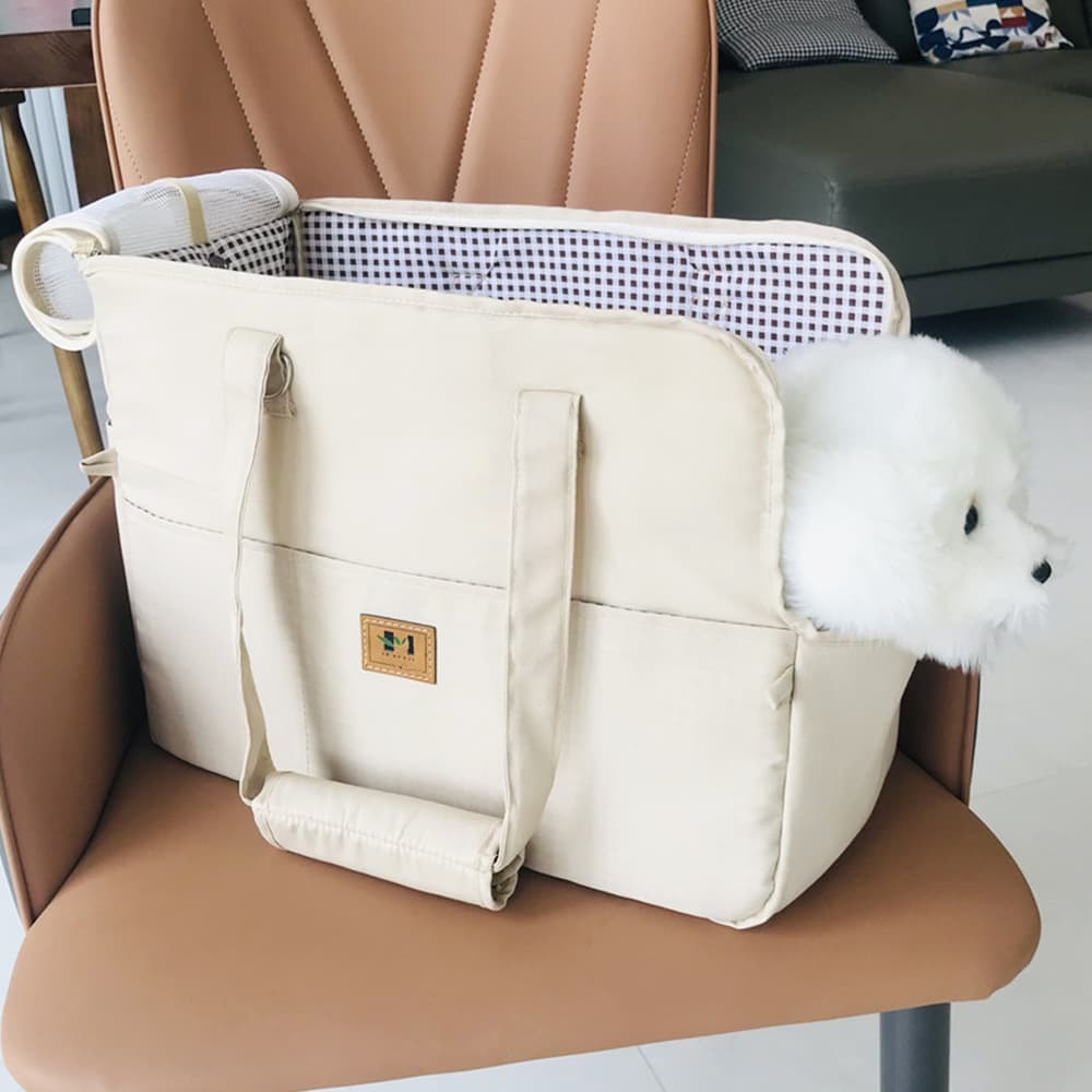 Bolsa de transporte transpirable portátil para mascotas