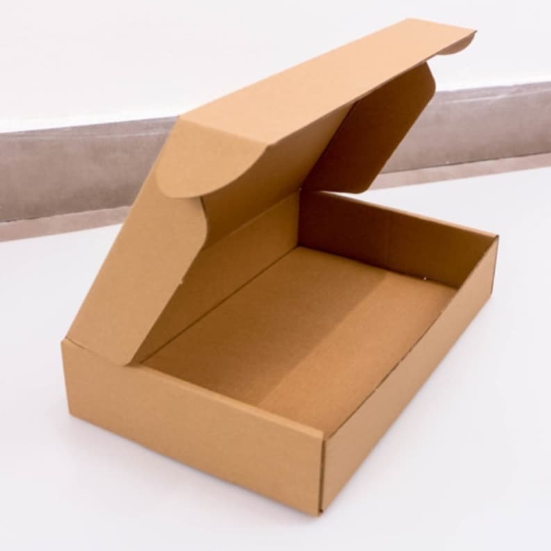 Caja de embalaje plegable de cartón corrugado