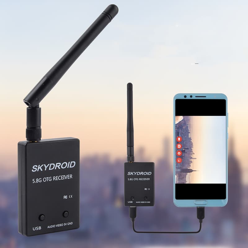 Gafas de video 5.8G con transmisión de imagen