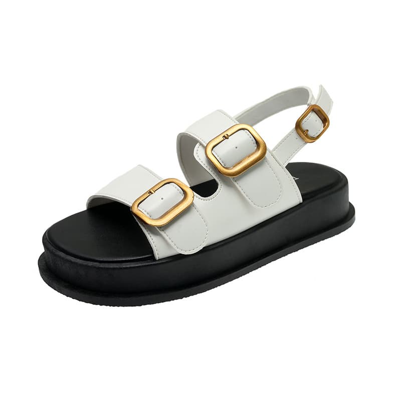 Sandalias de plataforma casual para verano