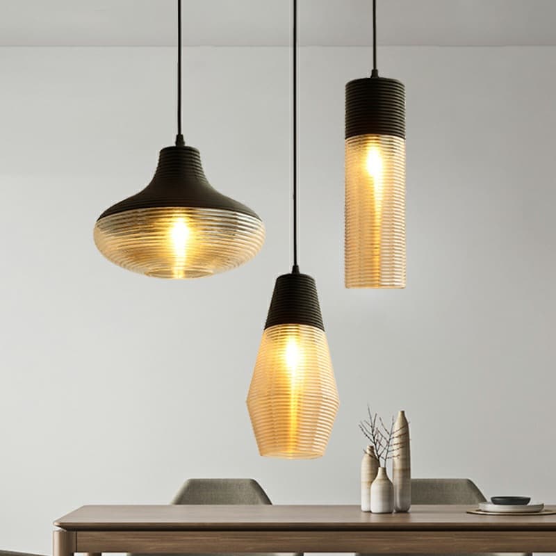 Lámpara moderna de cristal para restaurante
