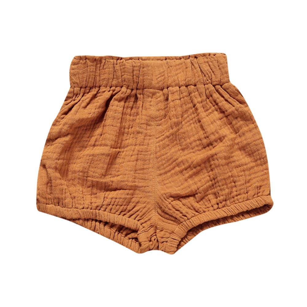 Pantalones cortos bebé algodón abiertos pañal