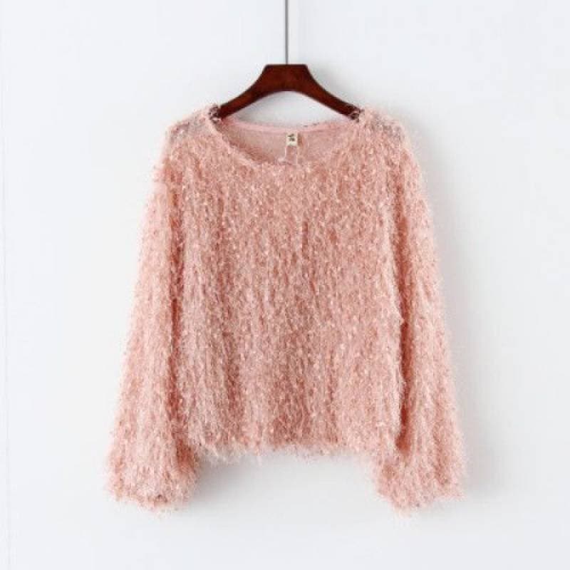 Blusa larga de moda con detalles de borlas para mujer