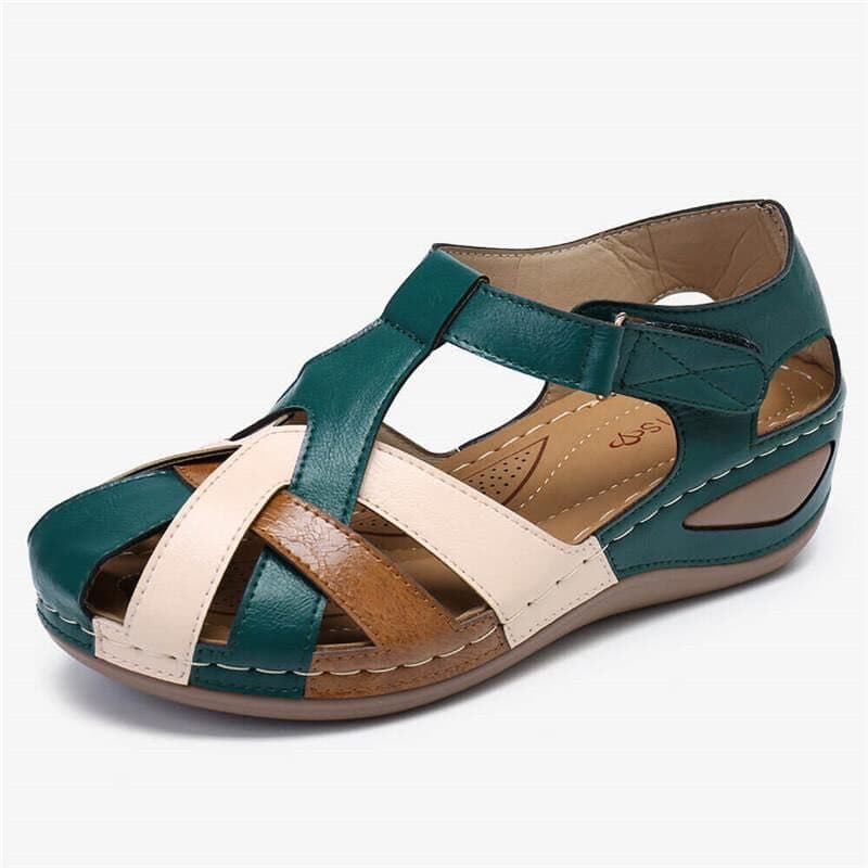 Sandalias de verano con diseño multicolor