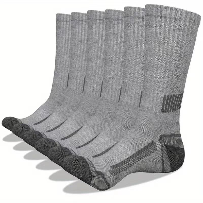 Calcetines baloncesto hombre caña alta algodón