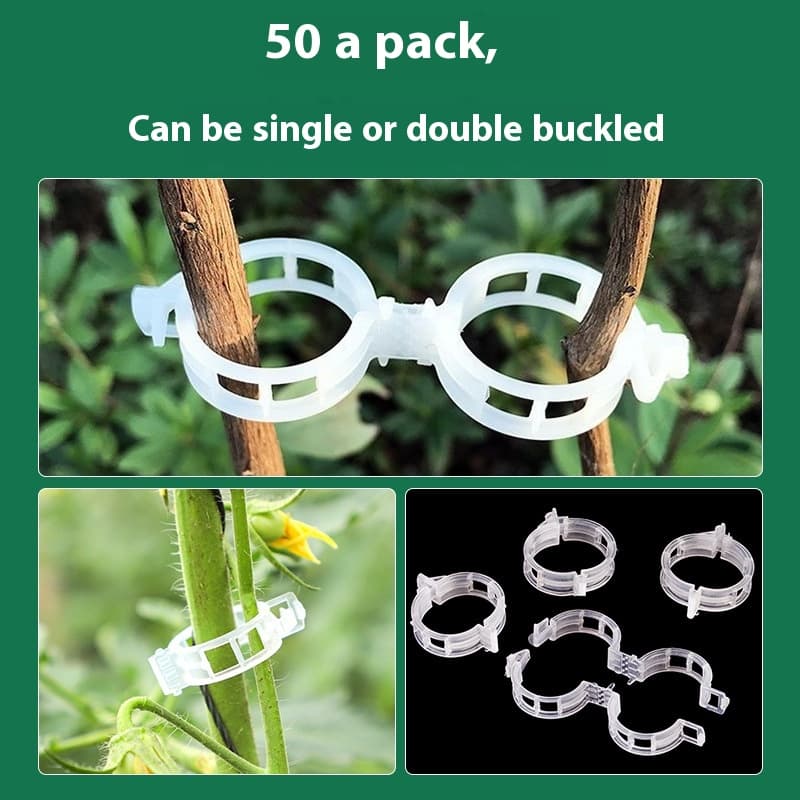 Clips para plantas con tendril y ramillas