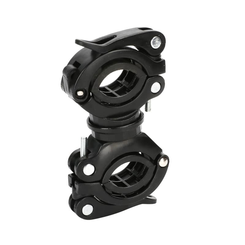 Soporte para luz de bicicleta con rotación 360 grados