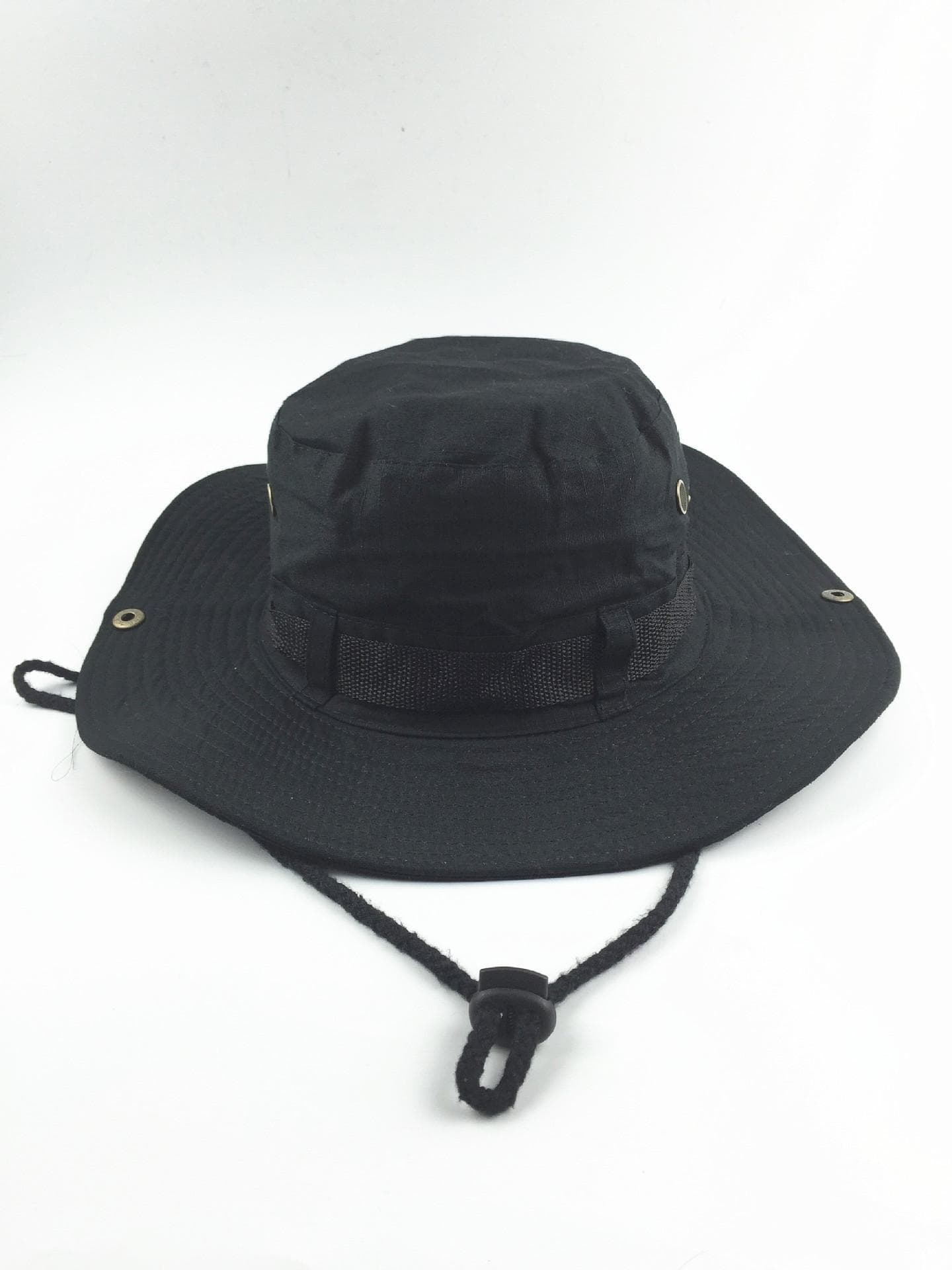 Gorro ancho de tela cuadriculada para montaña doble cara