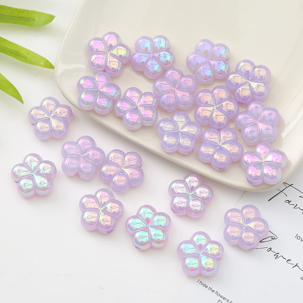 Cuentas de acrílico para collares y aretes
