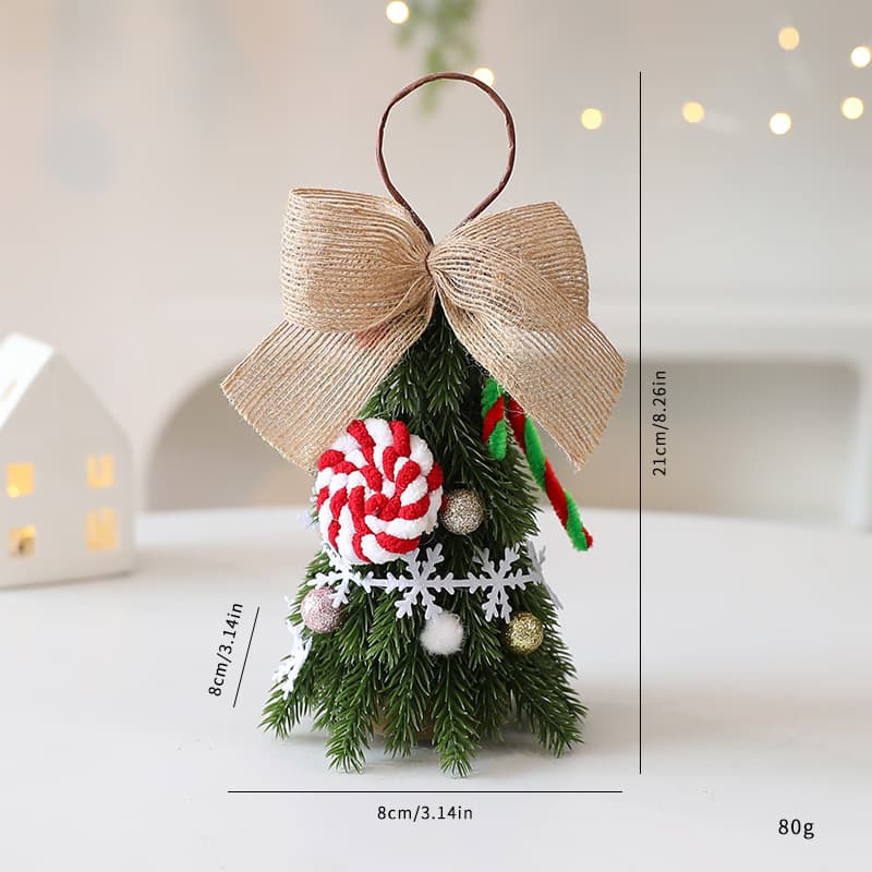 Adornos navideños pequeños para armar y decorar