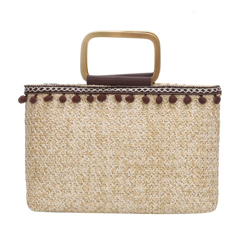 Bolso de lona con estilo casual