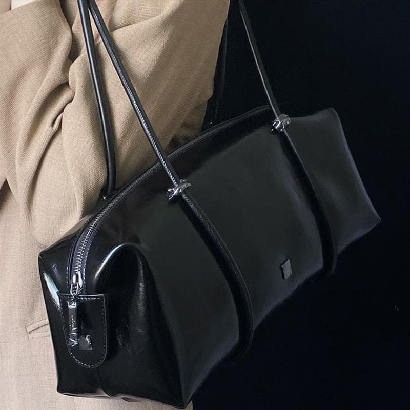 Bolso tote de gran capacidad con textura nicho